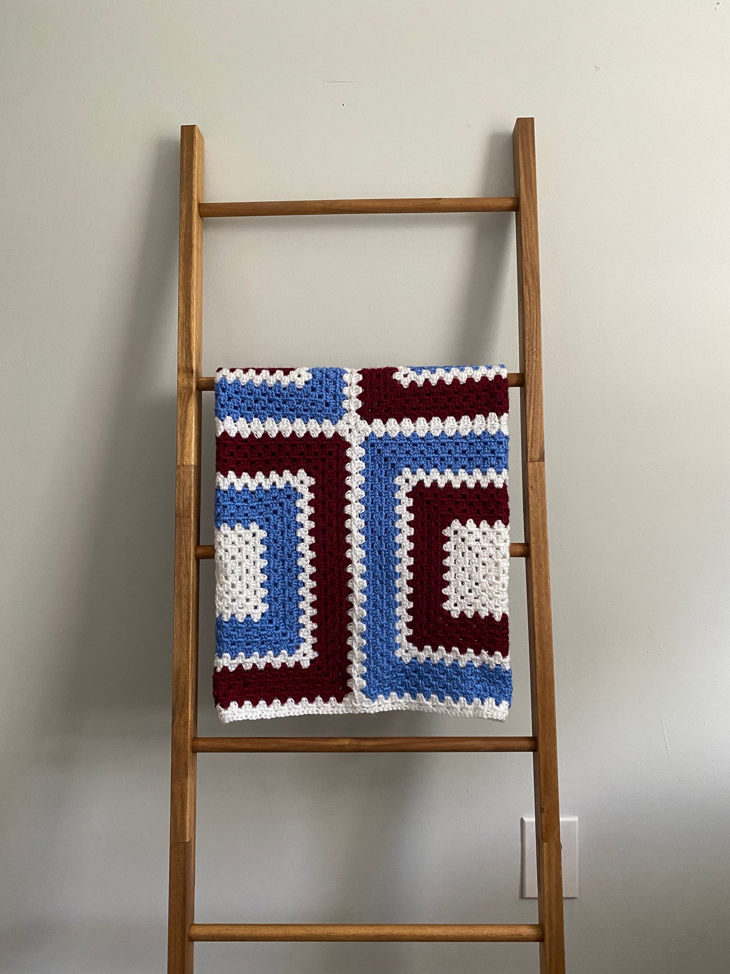 Philly Sports-Inspired Crochet Granny Square Baby Blanket