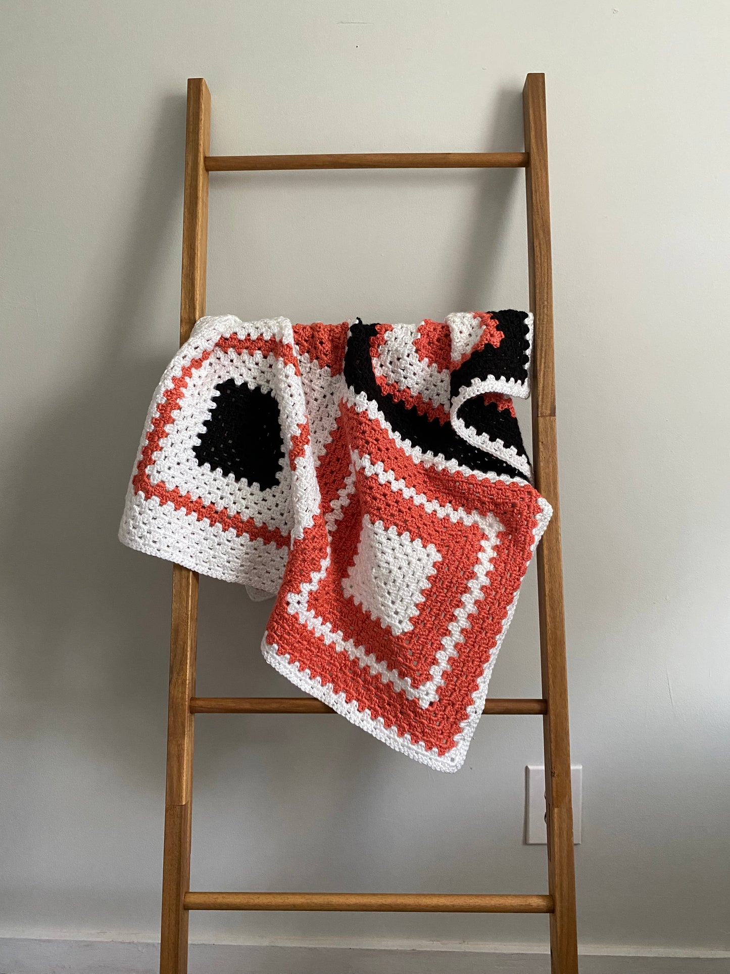 Philly Sports-Inspired Crochet Granny Square Baby Blanket