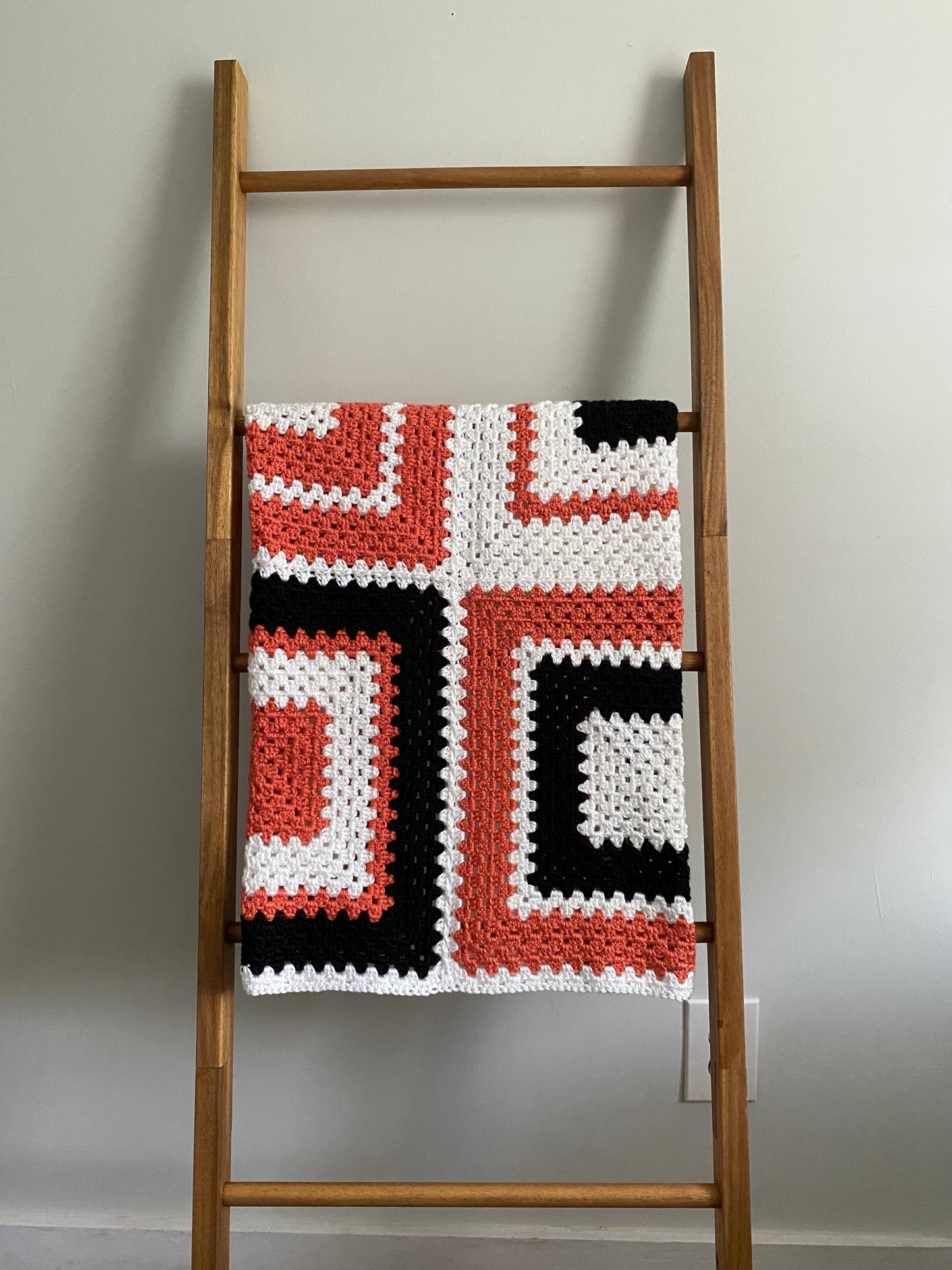 Philly Sports-Inspired Crochet Granny Square Baby Blanket