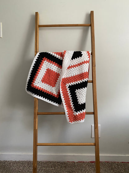 Philly Sports-Inspired Crochet Granny Square Baby Blanket