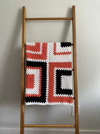 Philly Sports-Inspired Crochet Granny Square Baby Blanket