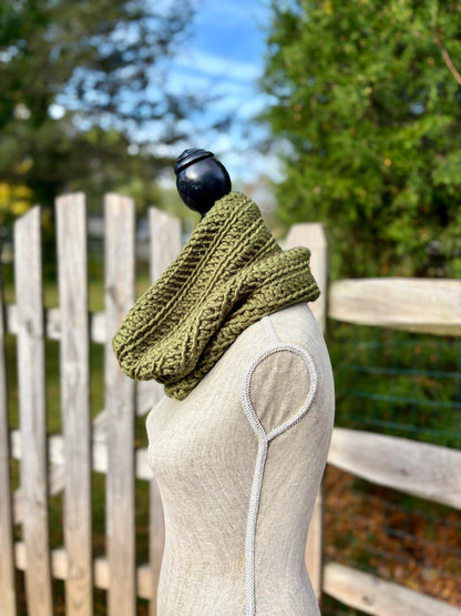 Everyday Comfort Cowl in Spruce Green