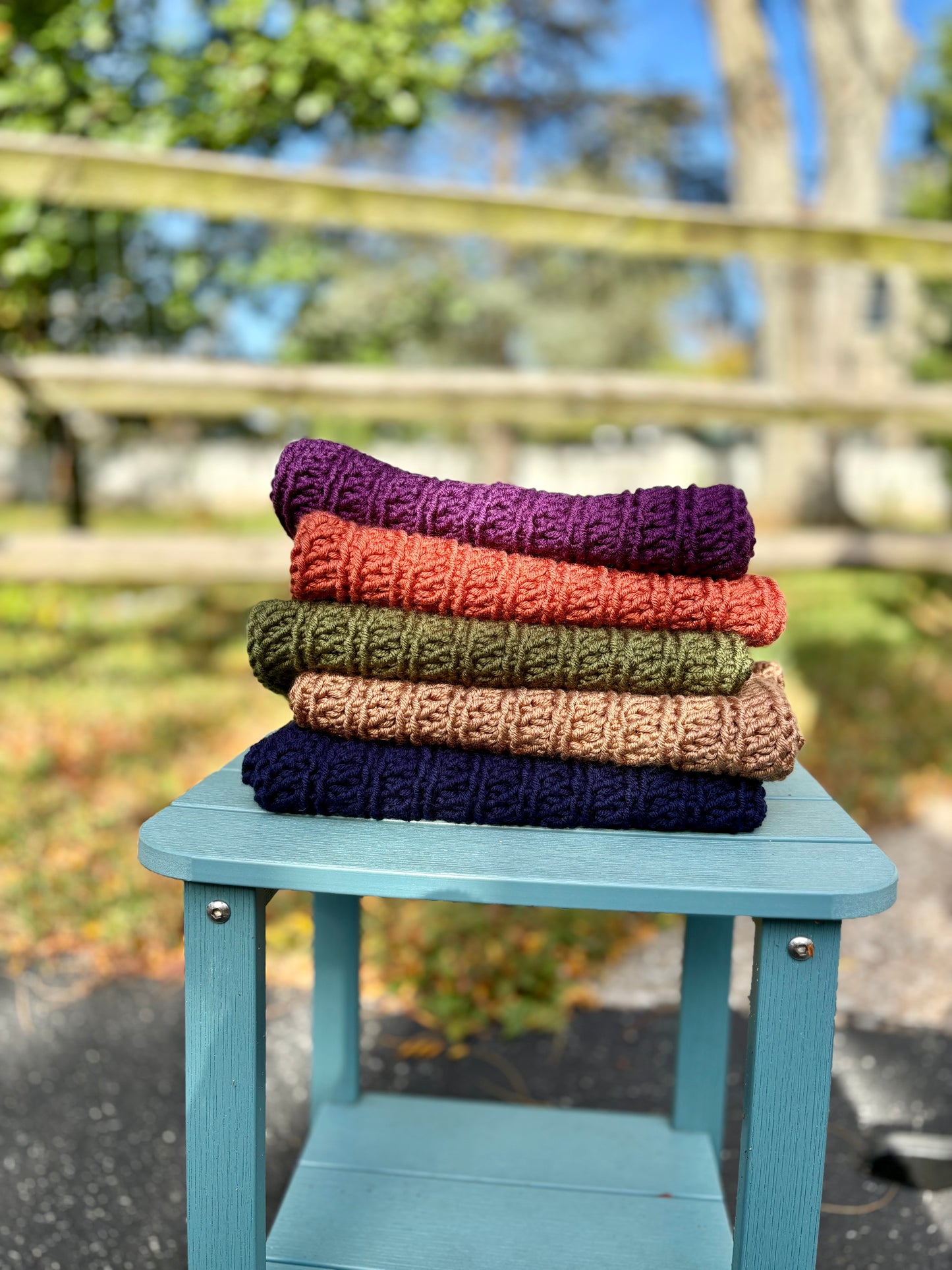 Everyday Comfort Cowl in Rust