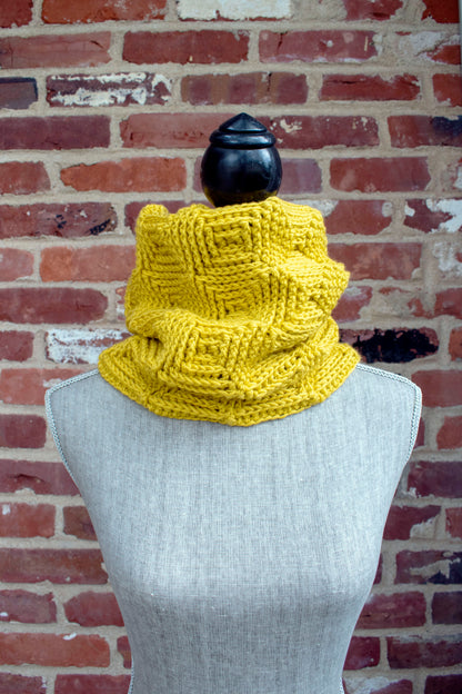 Textured Crochet Cowl