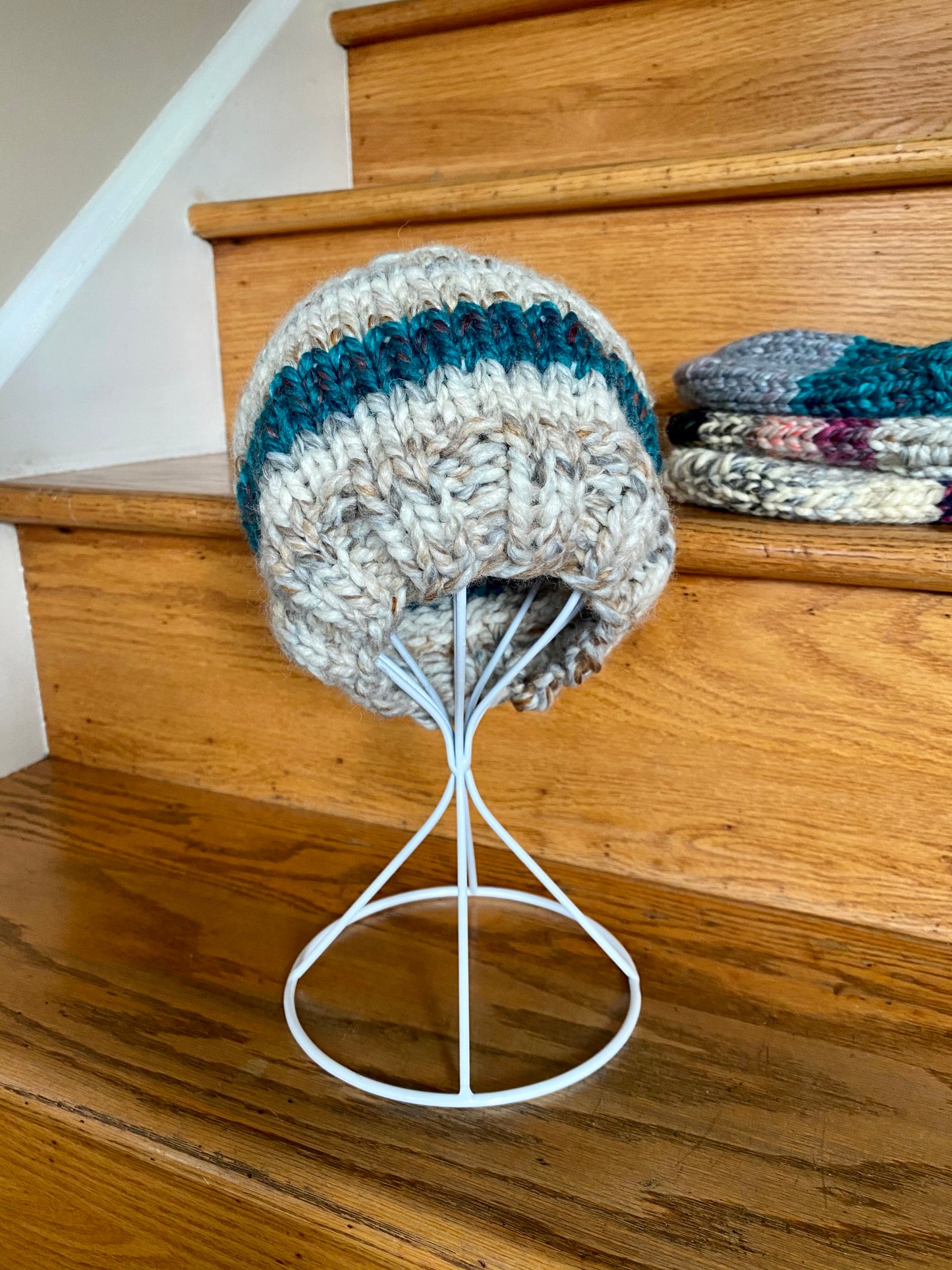 Wool-Ease Classic Knit Beanie Hat