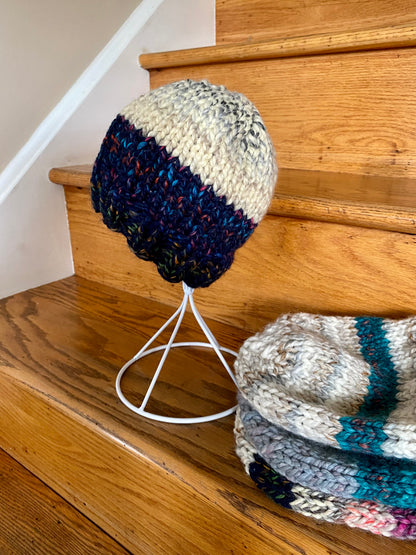 Wool-Ease Classic Knit Beanie Hat