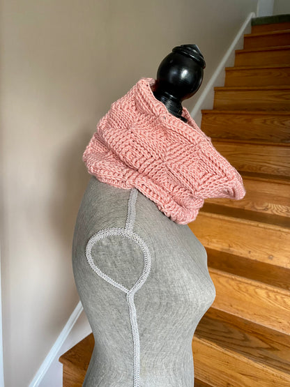 Textured Crochet Cowl